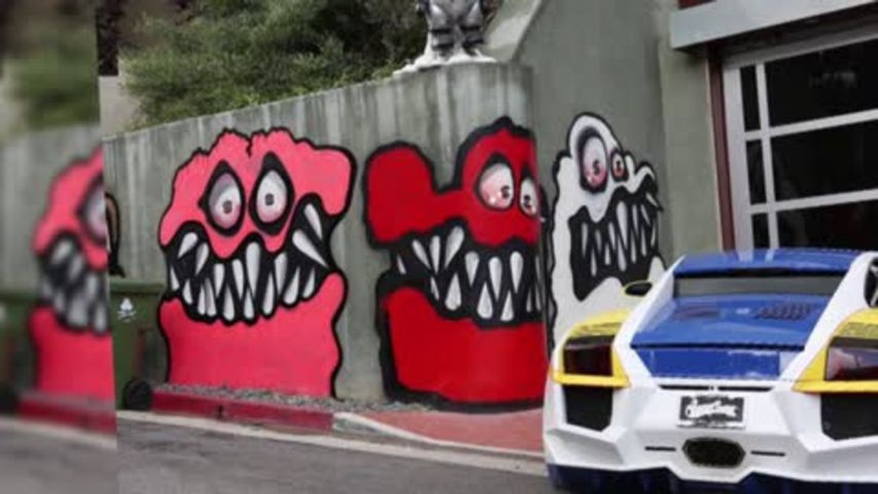 Chris Brown's Murals Divide the Neighborhood