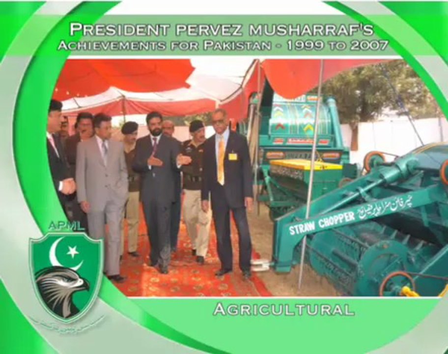 PRESIDENT PERVEZ MUSHARRAF'S ACHIEVEMENTS FOR PAKISTAN-1999 TO 2007