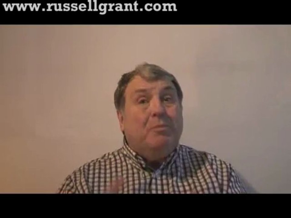 Russell Grant Video Horoscope Capricorn May Tuesday 14th 2013 www.russellgrant.com