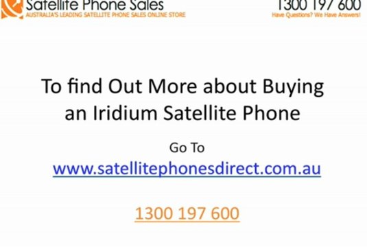 How Much Does It Cost Me To Call An Iridium 9575 From A Landline In Australia