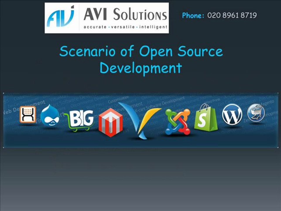 Open Source Development UK by AVI Web Solutions
