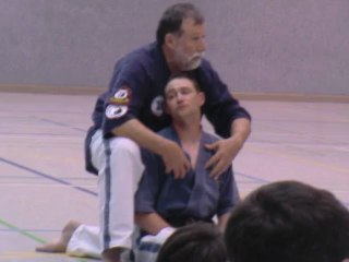 Shime waza (notions sur les étranglements) par Jean-Paul Bindel, Hanshi