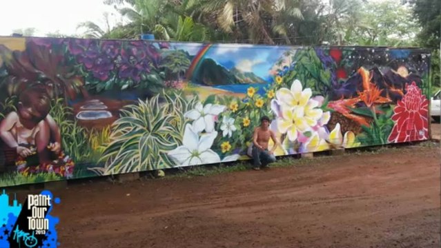 Caleb Aero - Paint Our Town 2013 Kauai