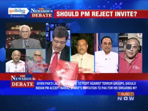 The Newshour Debate: Should PM Manmohan Singh reject Nawaz Sharif’s invite? (Part 2 of 3)