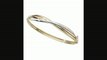 9ct Threecolour Gold Twist Bangle Review