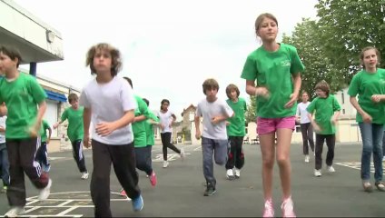 Flash mob de l'école Saint-Germain (Brive - Corrèze)