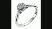 Sterling Silver 15 Carat Diamond Halo Cluster Ring Review