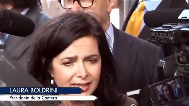 Napoli - Città della Scienza, Caldoro accoglie il presidente della Camera (13.05.13)