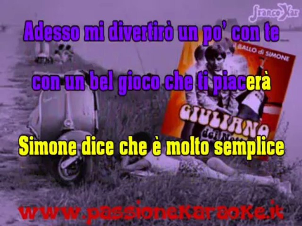 MIX ANNI 60 (Bandiera gialla - Stasera mi butto - Il ballo di Simone - Io ho in mente te - Nessuno mi può giudicare) - Karaoke