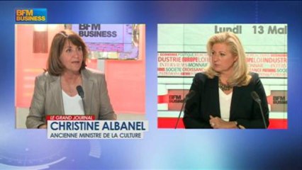Christine Albanel, ancienne ministre de la culture, dans Le Grand Journal - 13 mai 3/4