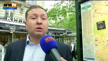 Scènes de désolation près du Trocadéro - 14/05