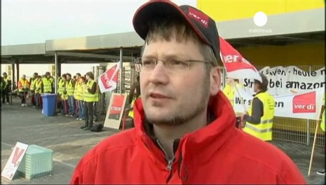 Jornada de brazos cruzados en Amazon-Alemania para...