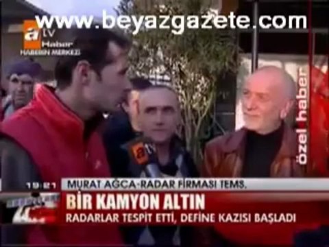 Dedektör, Alan Tarama ve Yeraltı Görüntüleme Cihazları İle Çıkartılan Bir Kamyon Altın Haberi