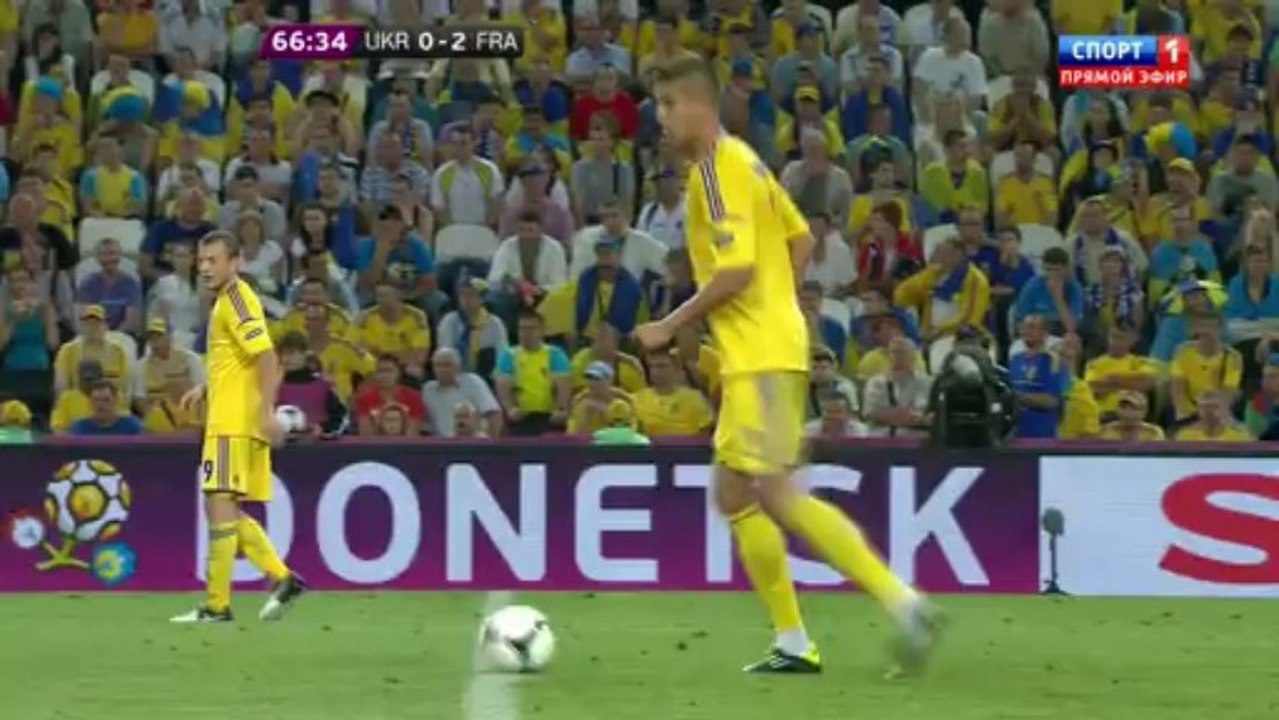 ЧЕ 2012  Украина - Франция