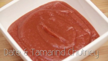 Download Video: Date & Tamarind Chutney - Imli Ki Chatni For Chaat Recipe by Ruchi Bharani - Vegetarian [HD]