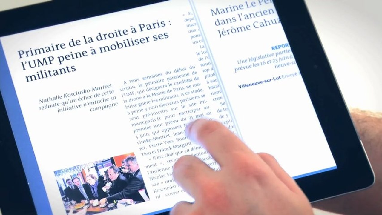 Le Monde lance le « Journal Tactile enrichi » sur tablette
