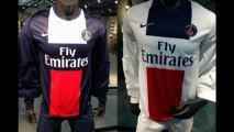 Les Nouveaux maillots du PSG (2013-2014)