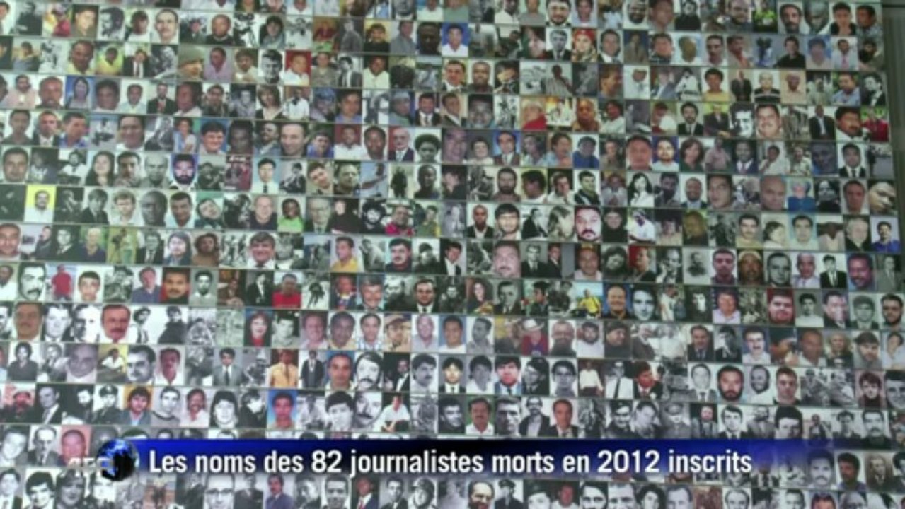 Le Newseum met à jour son mémorial dédié aux journalistes tués