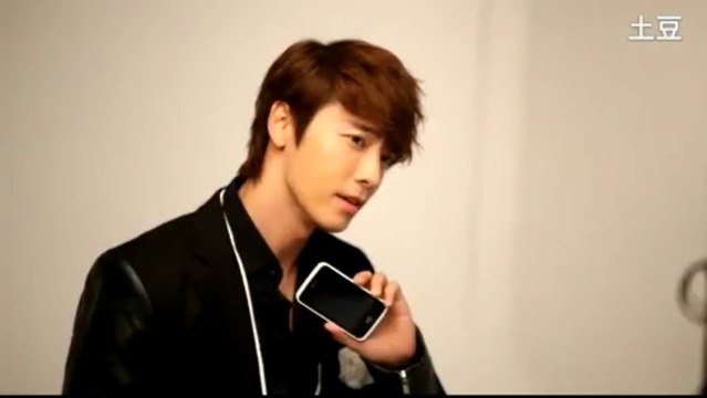 Donghae new LG Optimus Glare Photoshoot