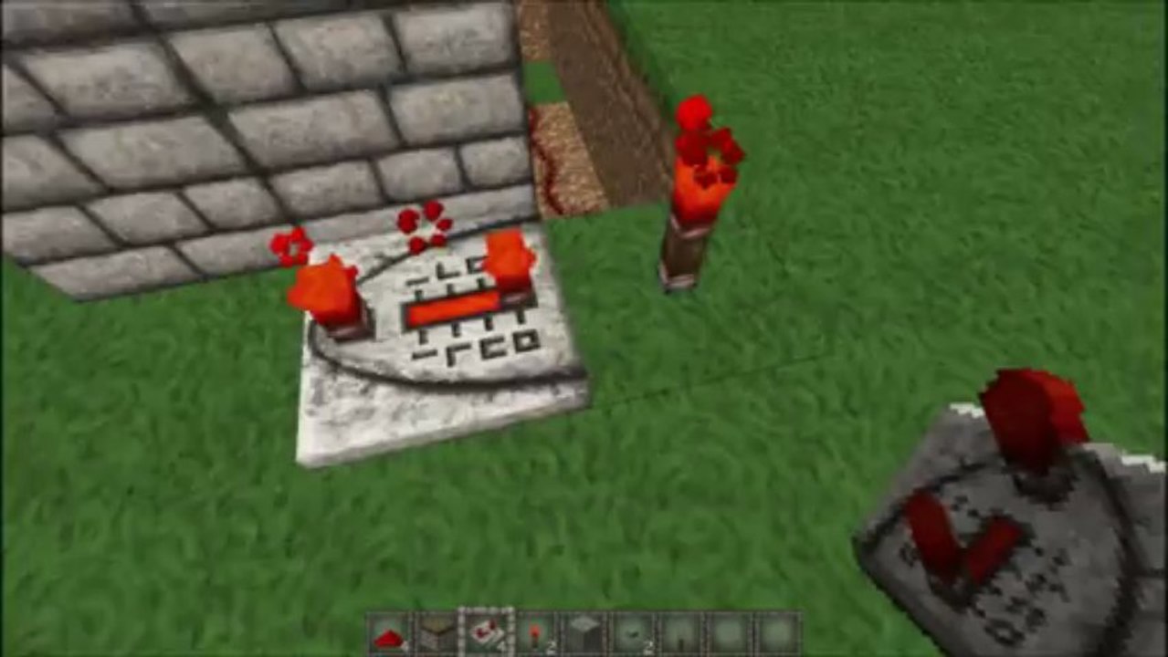 Minecraft Güzel ve Gizli kapı yapımı