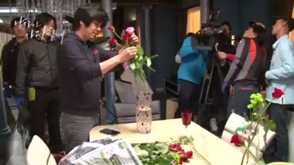 Song Seung Heon "When a man loves" Sketch 14.5.2013 (HTS flower arrangement)