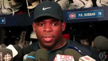 Montreal Canadiens speak about playoff series.