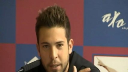 Jordi Alba: "Veo muy bien al equipo y con mucho futuro"-