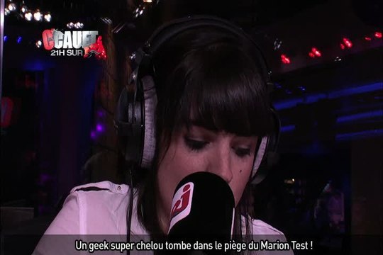 Un geek super chelou tombe dans le piège du Marion Test !