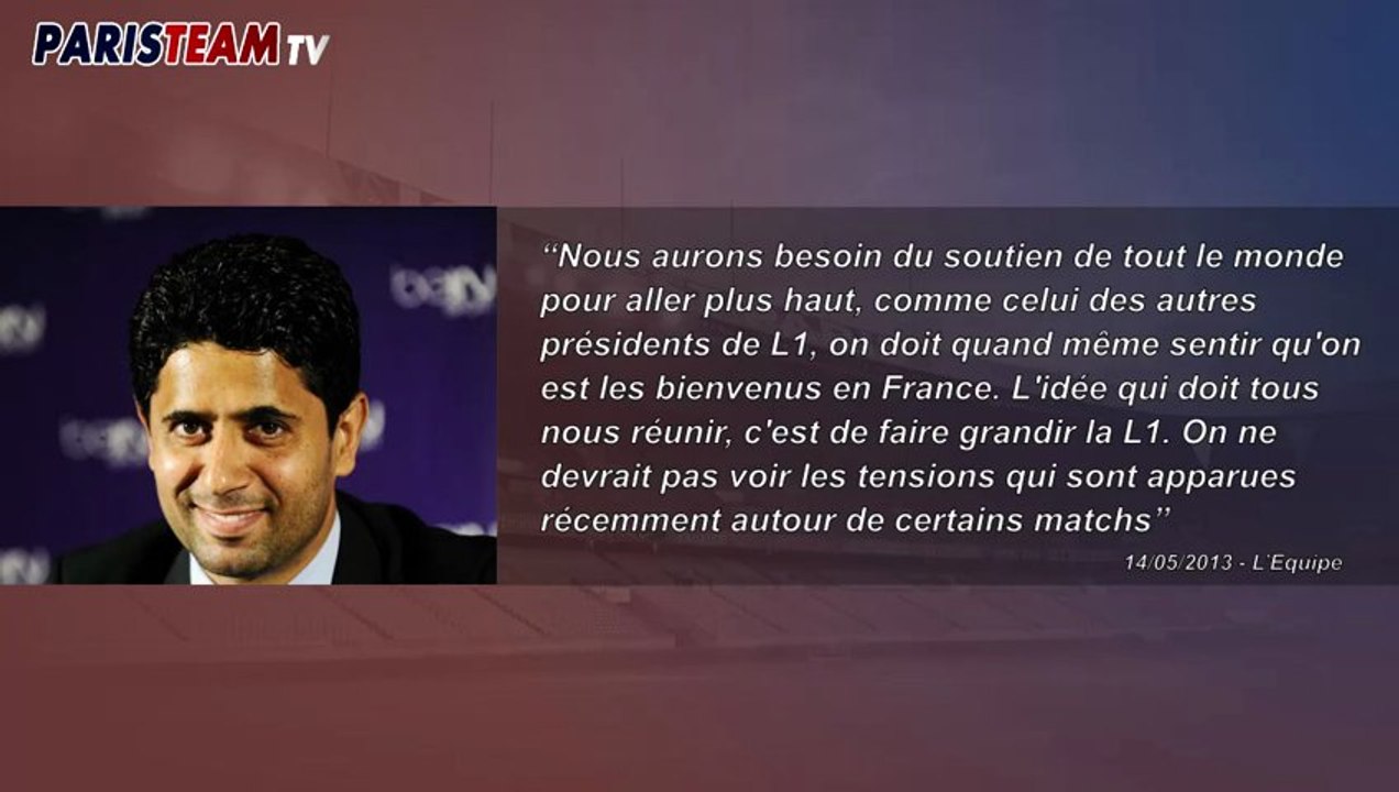 Al Khelaifi : "Des ambitions toujours plus élevées"