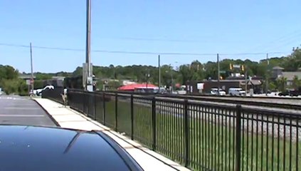 Norfolk Southern grain train northwest through Austell Ga.
