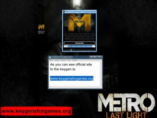 Metro Last Light Generator Keys