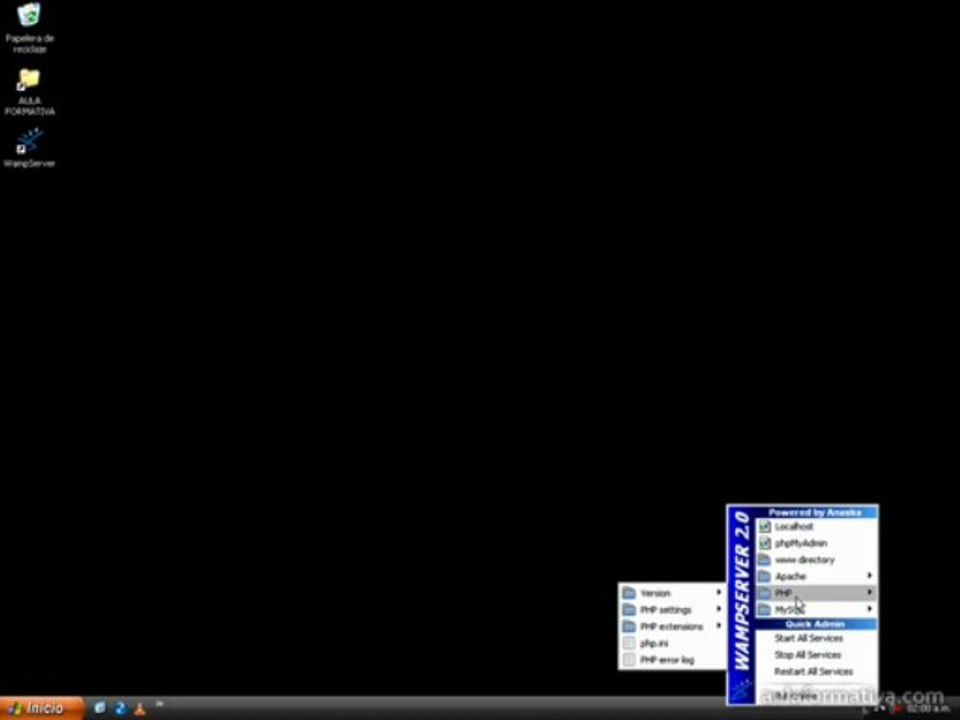 Configuracion de PHP