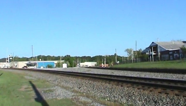 Norfolk Southern Triple Crown roadrailer train southeast through Austell Ga.