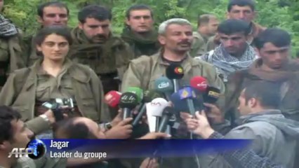 Les premiers rebelles du PKK arrivent en Irak