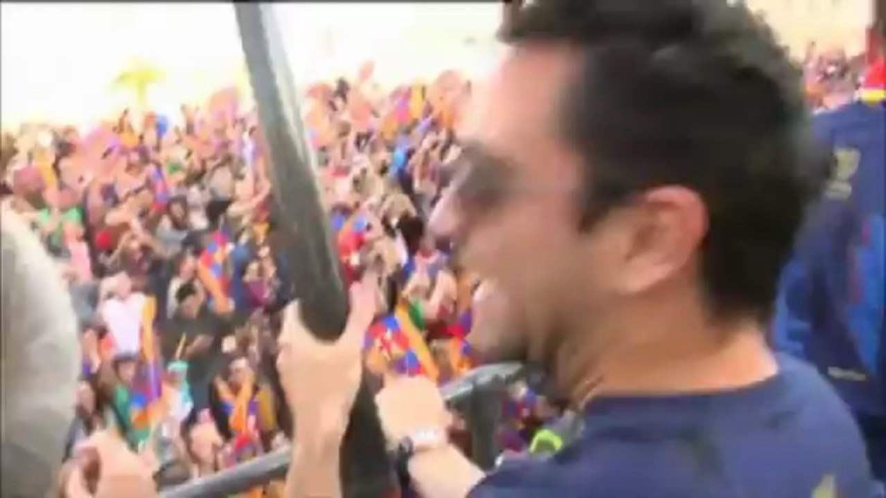 Barcelona feiert Meisterschaft: 'Für Abidal und Vilanova'