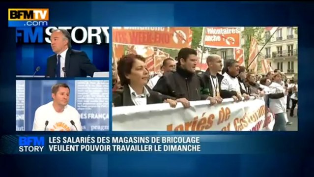 BFM STORY: Les salariés des magasins de bricolage veulent pouvoir travailler le dimanche - 14/05