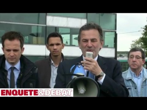 Soutien de Jean-François Legaret à Clément Weill Raynal devant France Télévision