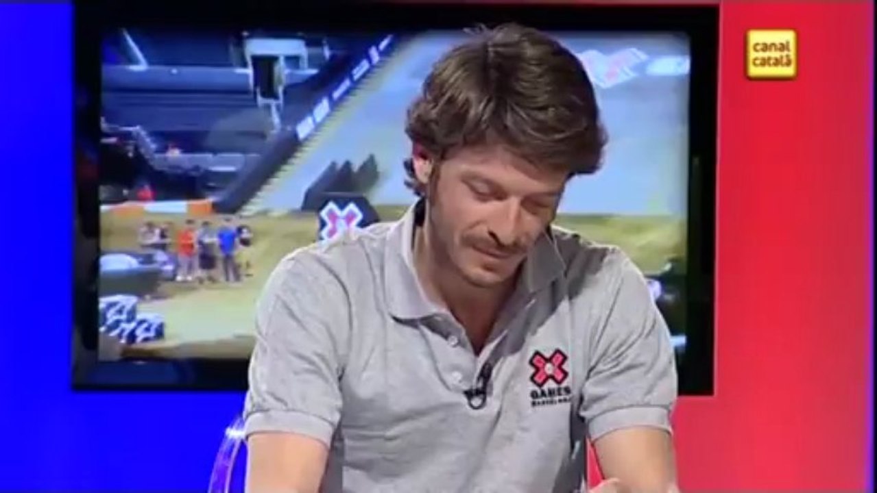 Alex Cucurull explica els esports que participen als X-Games