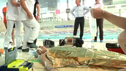 Prévention noyade à la piscine Antigone