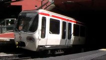 MCL80 : Départ de la station Croix Paquet sur la ligne C du métro de Lyon