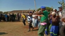 Platinum miners go on strike in South Africa