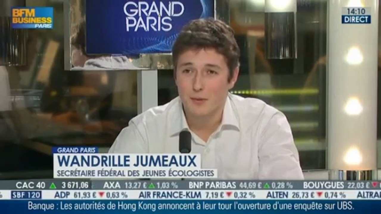 Wandrille JUMEAUX - Secrétaire fédéral - en débat sur BFM Business