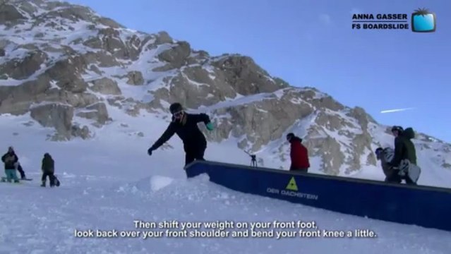 Blue Tomato Trick Tip with Anna Gasser: FS Boardslide