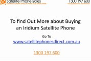 Find Out The Costs Of Contacting An Iridium 9575 Satellite Phone In Australia