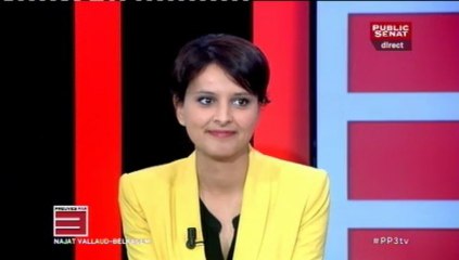 Najat Vallaud-Belkacem invitée de Public Sénat pour Preuves par 3