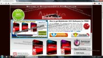 Bitdefender Antivirus Plus 2013 with updates working serial