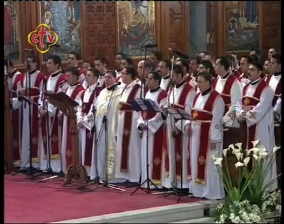 Pâques 2013, à la Cathédrale du Caire, Pape Tawadros II [2/2]