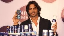 Arjun Rampal Launches New Nivea Men Skin Care Range !