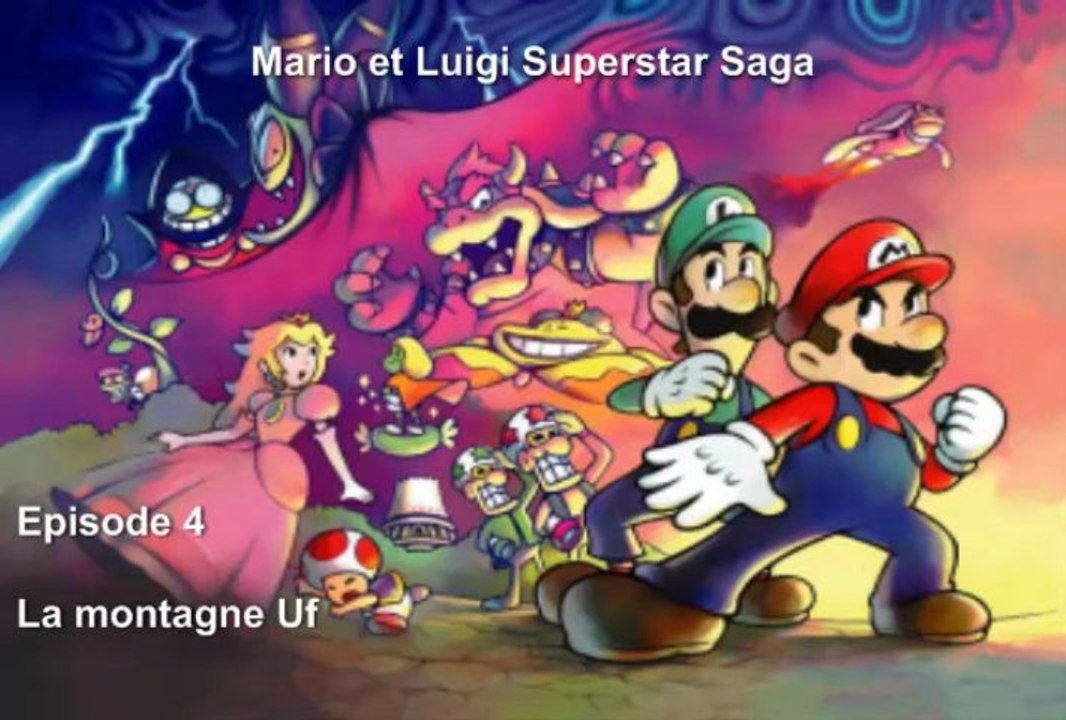 Mario et Luigi Superstar Saga [4] La montagne Uf