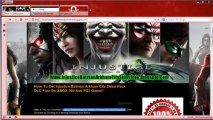 How to Install Injustice Gods Among Us Batman Arkham City Skins Pack DLC